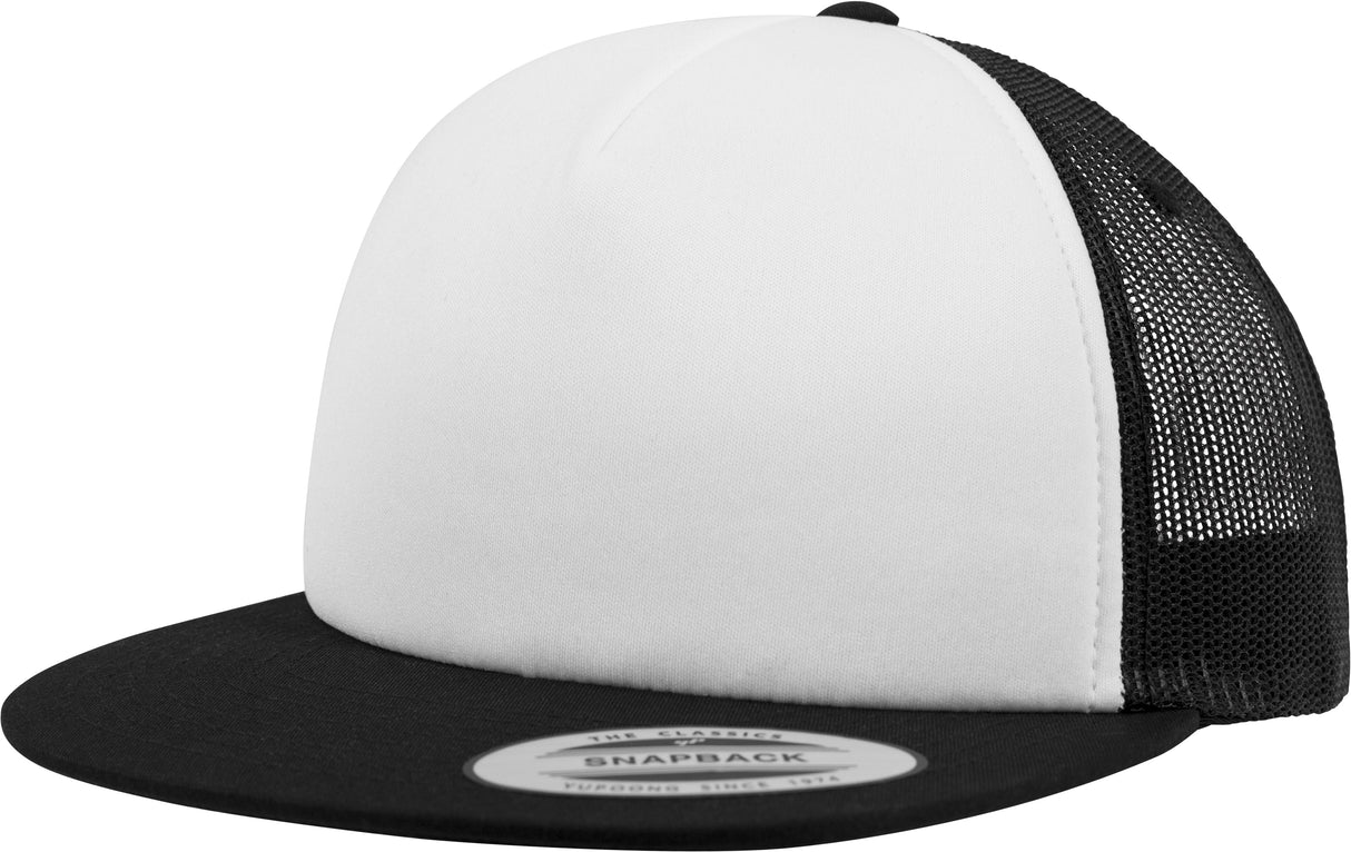 Flexfit By Yupoong Foam Trucker With White Front (6005Fw)