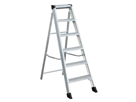 Zarges EN131 Professional Swingback Steps, Open 1.27m Closed 1.45m 6 Rungs