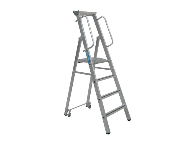 Zarges Mobile Mastersteps, Platform Height 1.06m 4 Rungs