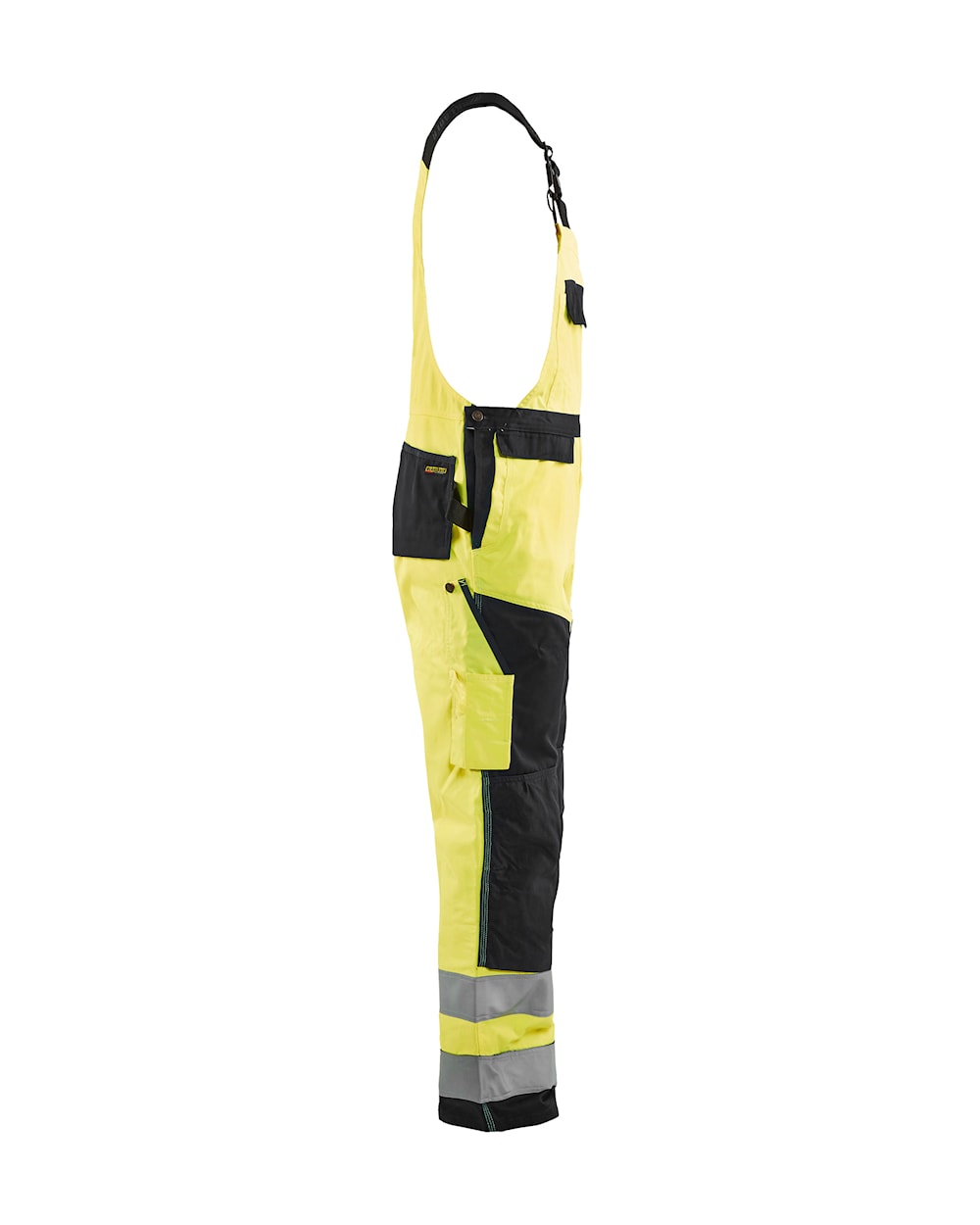 Blaklader Hi-Vis Bib Trousers 2660 - Hi-Vis Yellow/Black