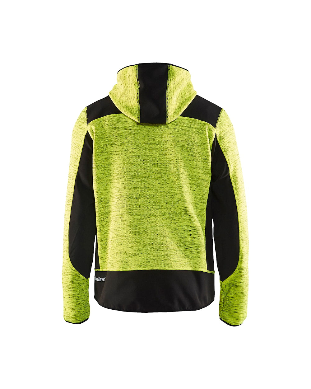 Blaklader Knitted Jacket 4930 #colour_hi-vis-yellow-black