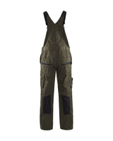 Blaklader Bib Overall with Stretch 2695 - Dark Olive Green/Black