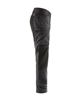 Blaklader Service Trousers with Stretch 14591845 #colour_dark-grey-black