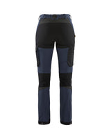 Blaklader Ladies 4-Way Stretch Service Trousers 7122 #colour_dark-navy-black