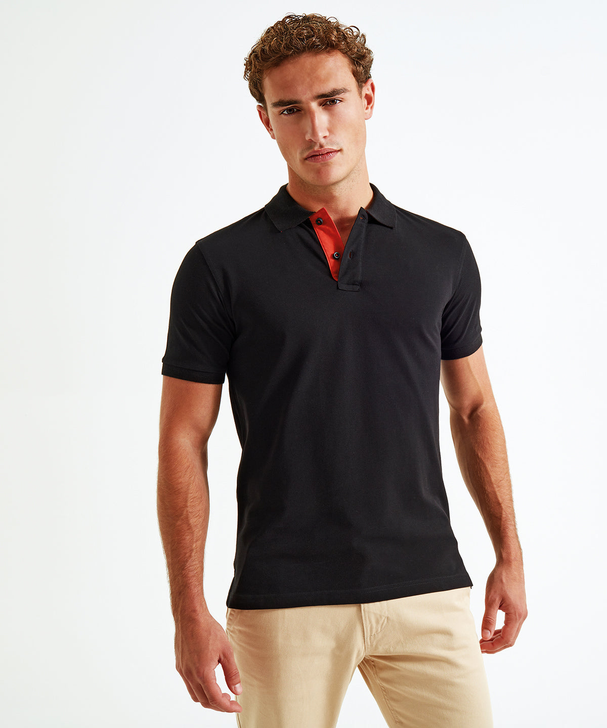 Asquith & Fox Men's Classic Fit Contrast Polo