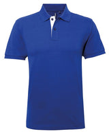 Asquith & Fox Men's Classic Fit Contrast Polo