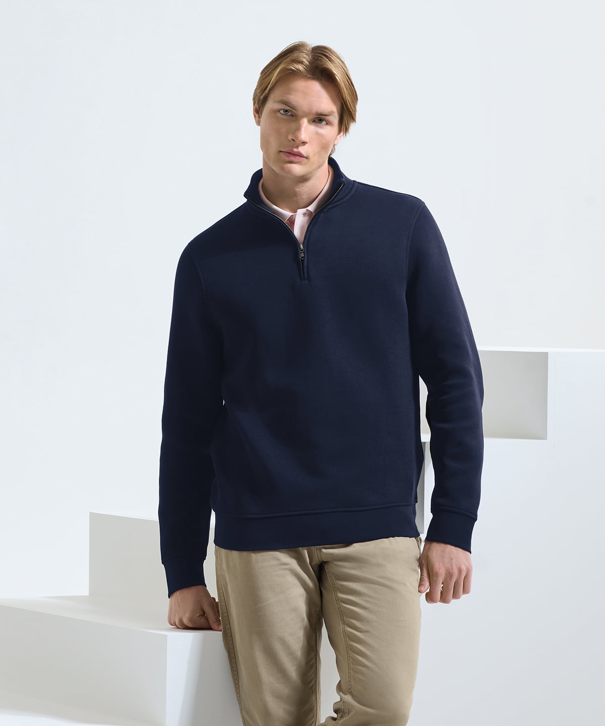 Asquith & Fox AQ035 Men’s ¼-Zip Premium Sweatshirt