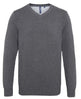 Asquith & Fox Men's Cotton Blend V-Neck Sweater