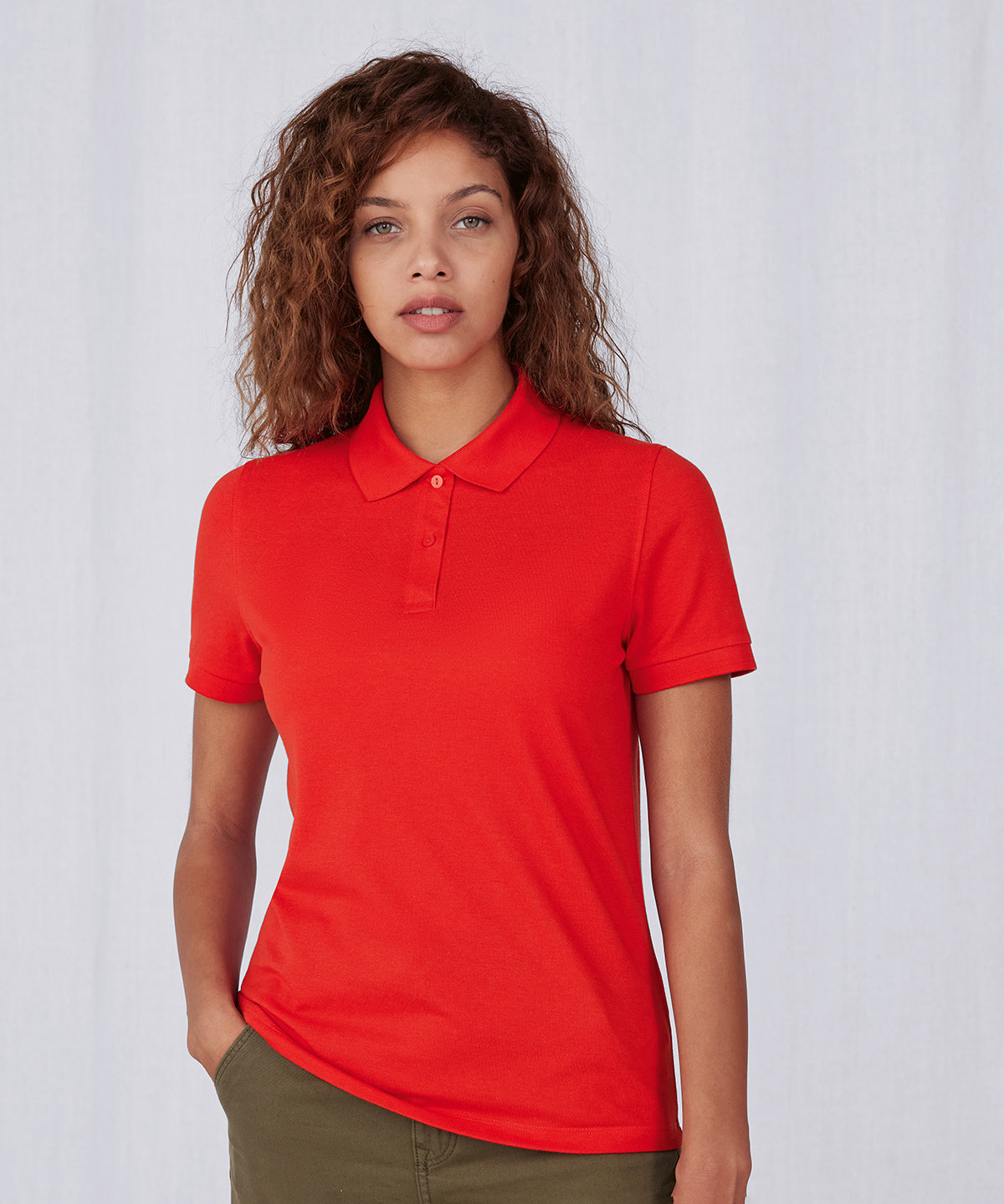 B&C Collection My Eco Polo 65/35 Women - Red