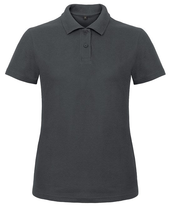B&C Collection Id.001 Polo Women - Anthracite