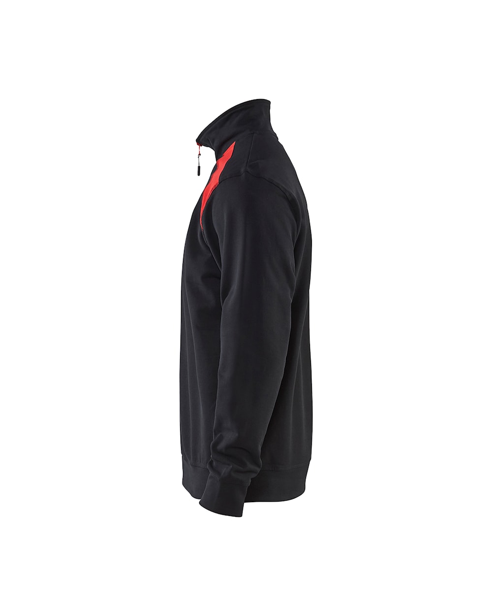 Blaklader Half-Zip 2-Tone Sweatshirt 3353 - Black/Red