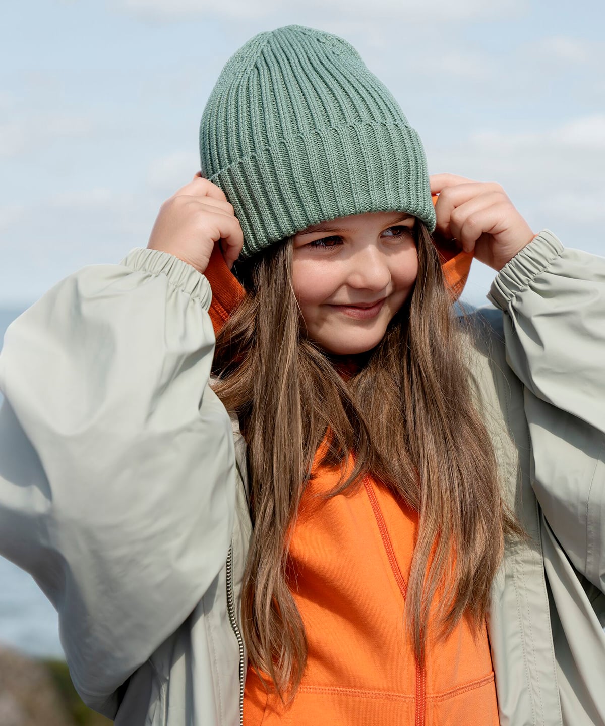 Beechfield B341B Organic Cotton Kids Beanie
