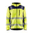 Blaklader Knitted Hi-Vis Jacket 4923 #colour_hi-vis-yellow-navy-blue