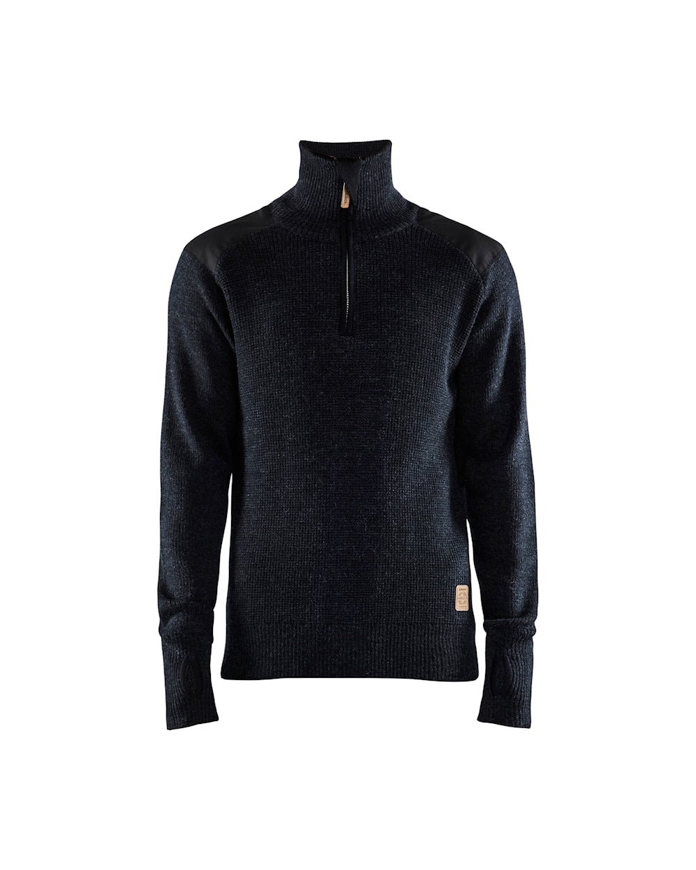 Blaklader Wool Sweater 4630 #colour_dark-grey-black