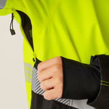 Regatta Professional Mens Hi-VIS X-PRO Waterproof Shell Jacket - Class 2