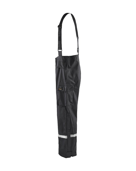 Blaklader Rain Trousers Hi-Vis Level 2 1302 #colour_black