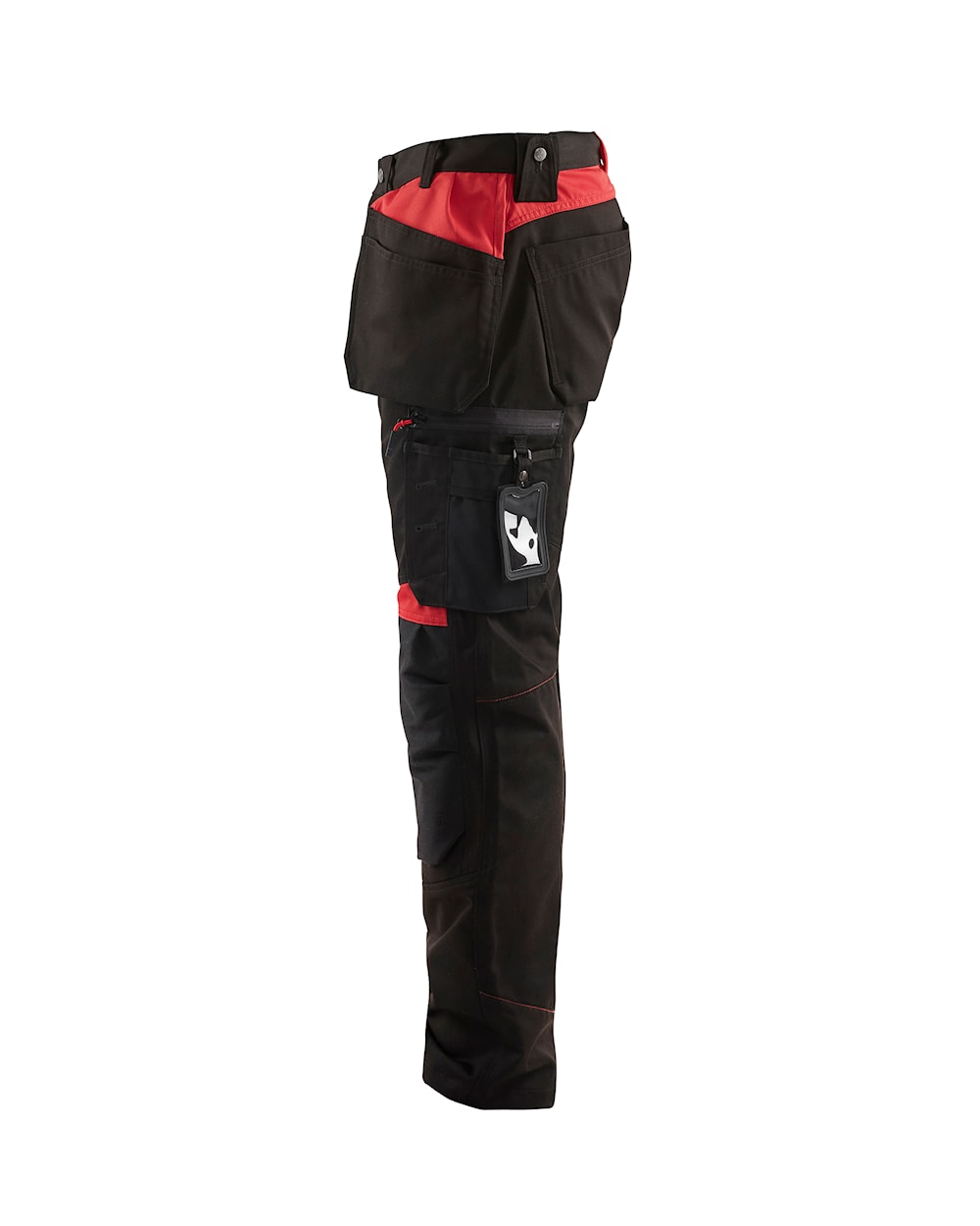 Blaklader Craftsman Trousers 1555 - Black/Red