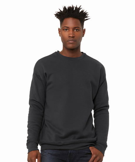 Bella Canvas Unisex Drop Shoulder Fleece - Dark Grey