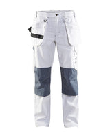 Blaklader Women's Painter Trousers 7131 #colour_white-grey