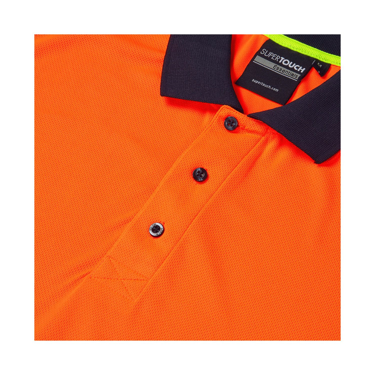 Supertouch Hi-Vis Eco Two Tone Coolair Polo
