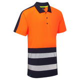 Supertouch Hi-Vis Eco Two Tone Coolair Polo
