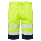 Supertouch Hi-Vis Eco Two Tone Cotton Cool Short