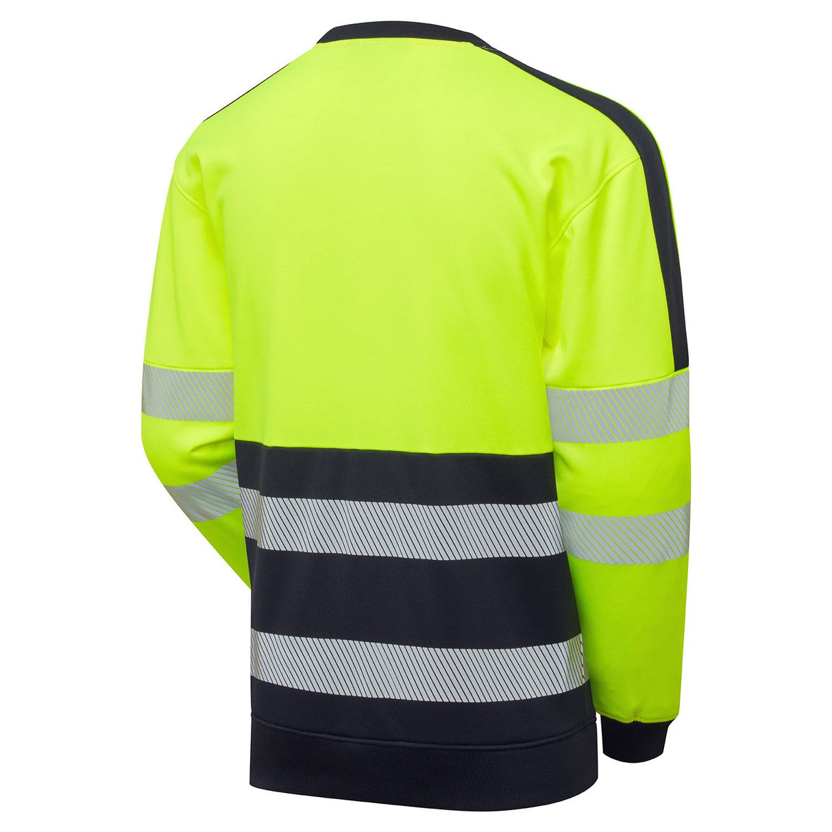 Supertouch Hi-Vis Eco Two Tone Cotton Cool Sweatshirt