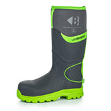 Buckbootz BBZ8000 High Visibility Neoprene/Rubber Safety Wellington Boots