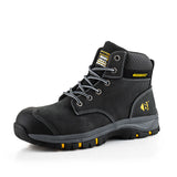 Buckbootz WIZARDZ Leather Safety Lace Boot