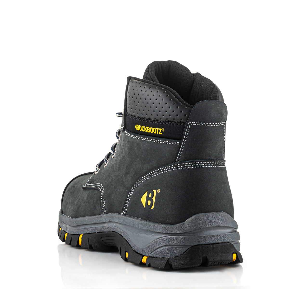Buckbootz WIZARDZ Leather Safety Lace Boot