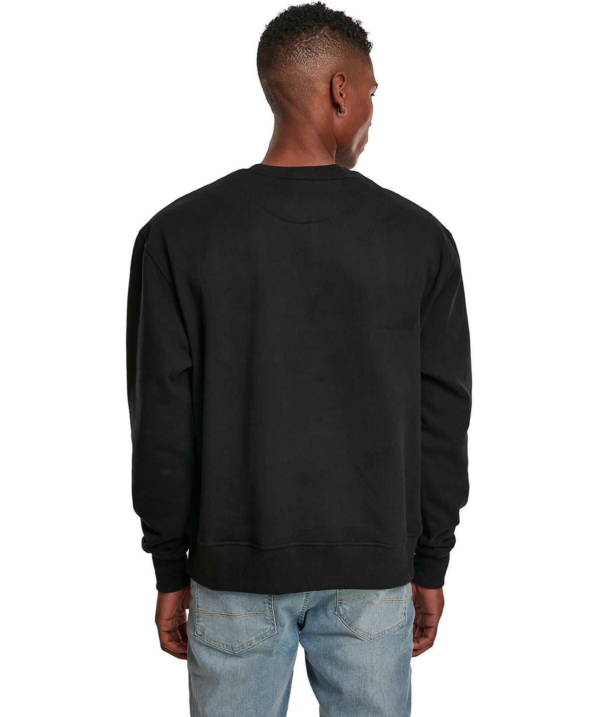 Build Your Brand Premium Oversize Crew Neck