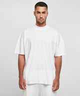 Build Your Brand Oversized Mock Neck Tee