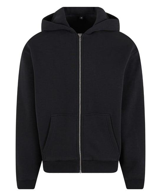 Build Your Brand BY285 Fluffy Zip Hoodie