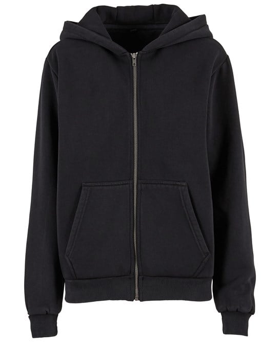 Build Your Brand BY299 Women’s Vintage Heavy Zip Hoodie