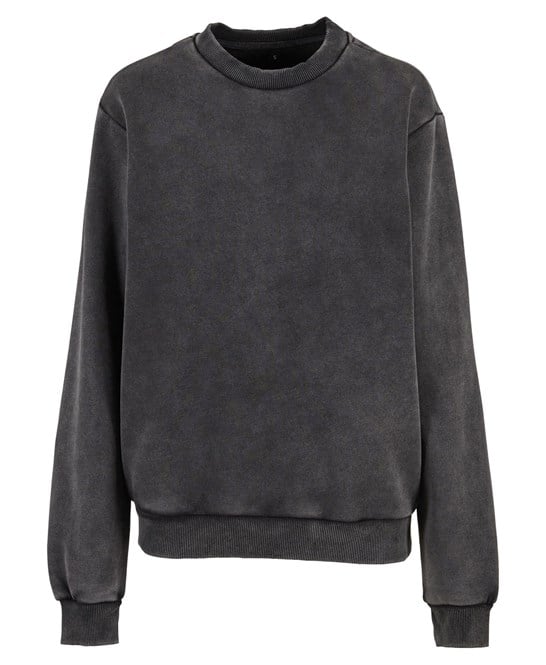 Build Your Brand BY301 Women’s Vintage Heavy Crew Neck