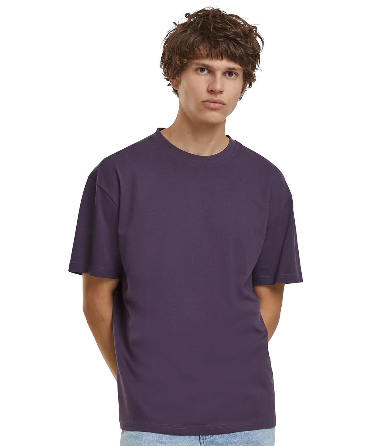 Build Your Brand BY308 Cotton Loose Tee