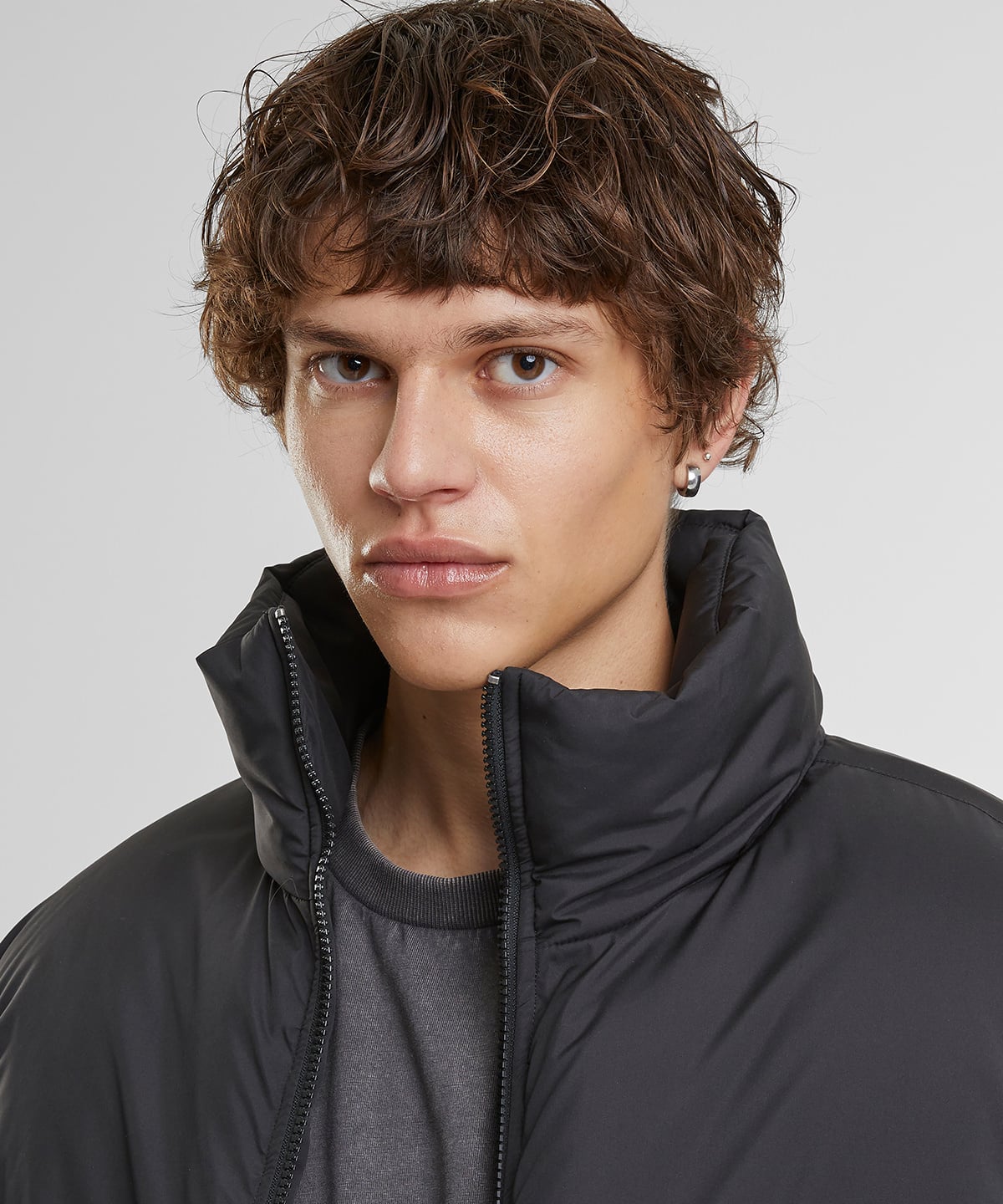 Build Your Brand BY309 Oversized Puffer Jacket