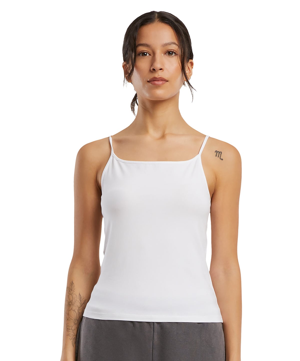 Build Your Brand BY314 Women’s Stretch Jersey Short Slim Top