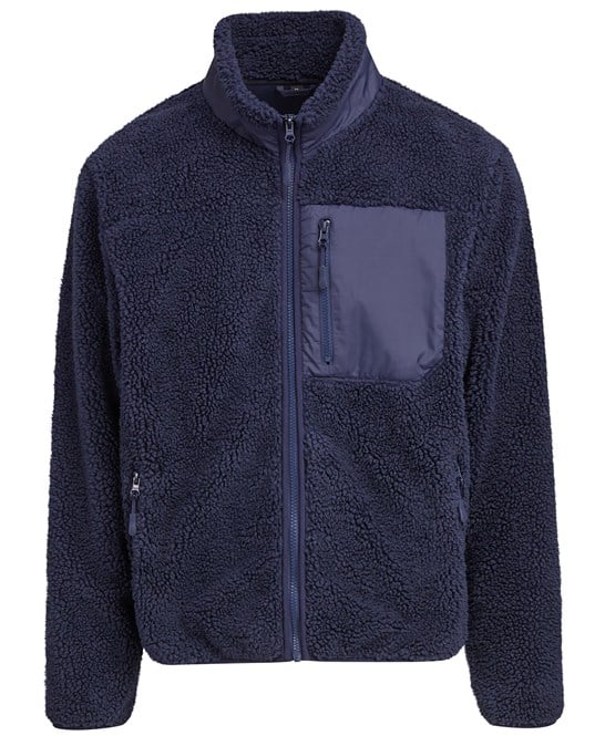 Build Your Brand BY406 Bonded Sherpa Jacket