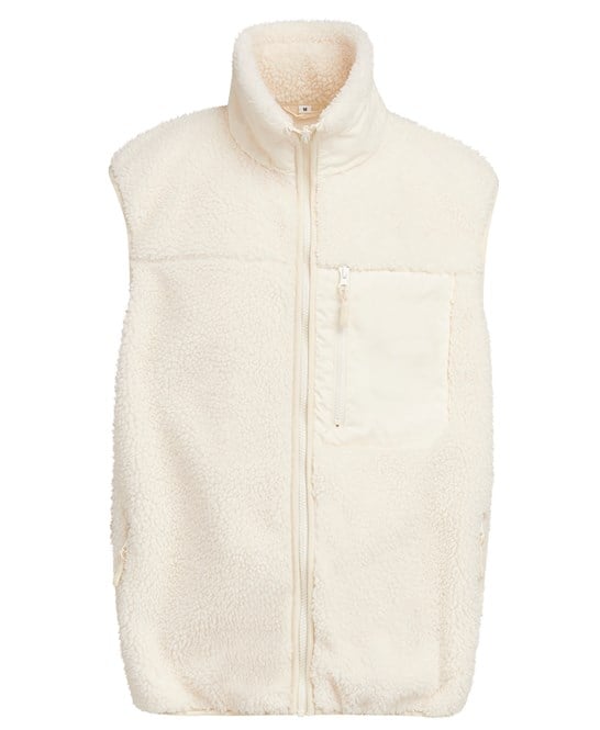 Build Your Brand BY407 Bonded Sherpa Vest
