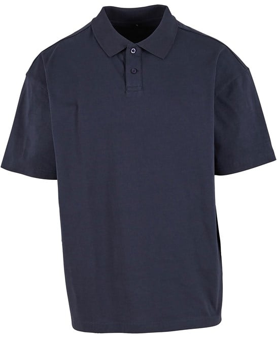 Build Your Brand BY421 Oversized Polo Shirt