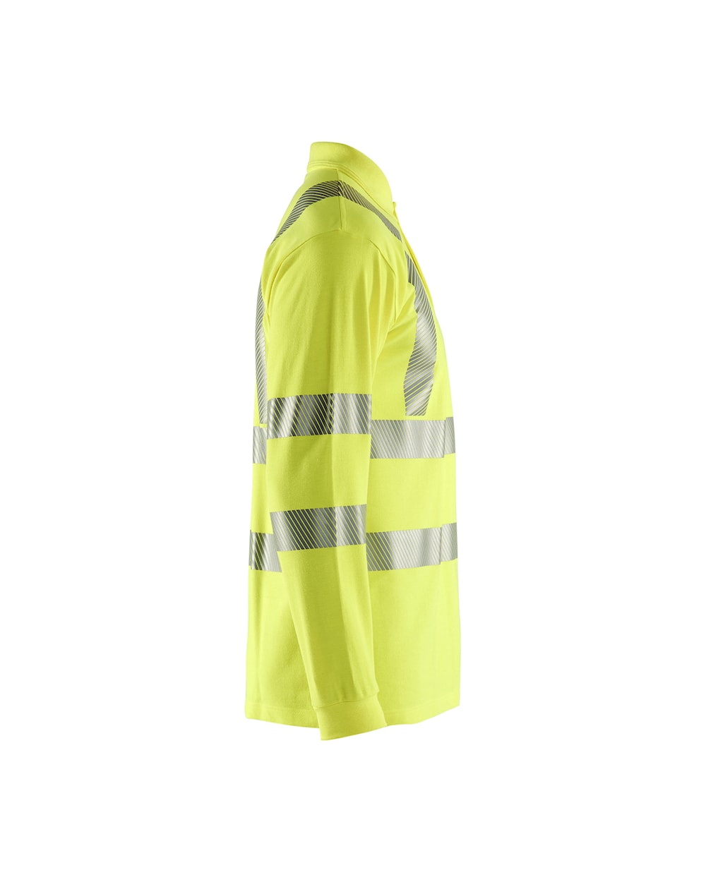 Blaklader Multinorm Pique Long Sleeved 3439 #colour_hi-vis-yellow