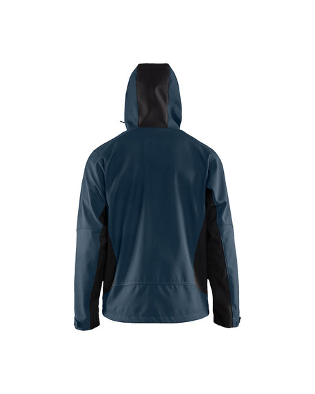 Blaklader Softshell Jacket with Hood 4753 #colour_dark-navy-black