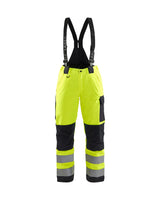 Blaklader Women's Hi-Vis Winter Trousers 7885 #colour_hi-vis-yellow-black