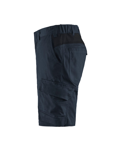 Blaklader Industry Shorts Stretch 1446 #colour_dark-navy-black