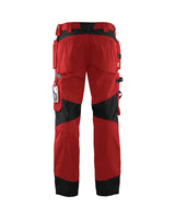 Blaklader Craftsman Trousers 1555 - Red/Black