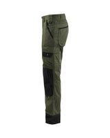 Blaklader Garden Trousers 1454 #colour_green-black