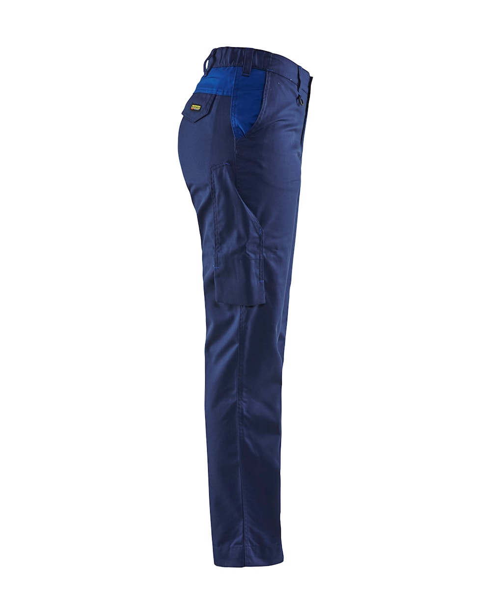 Blaklader Women's Industry Trousers 7104 #colour_navy-blue-cornflower-blue