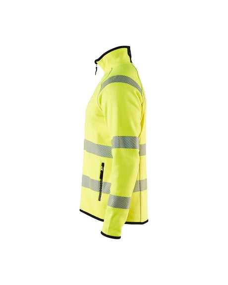 Blaklader Knitted Hi-Vis Jacket 4922 #colour_hi-vis-yellow