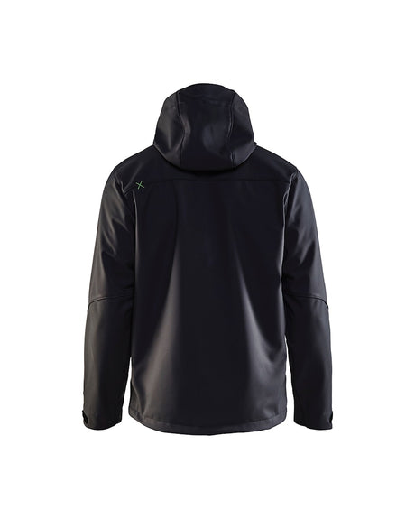 Blaklader Pro Softshell Jacket 4949 #colour_black-green